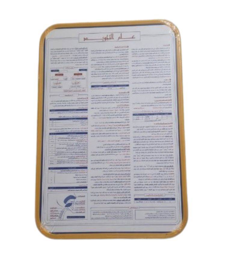 27x40cm Ardoise pour l'apprentissage du Coran et de l'arabe – Surface effaçable, design pratique, facile à nettoyer. Idéale pour enfants et débutants.